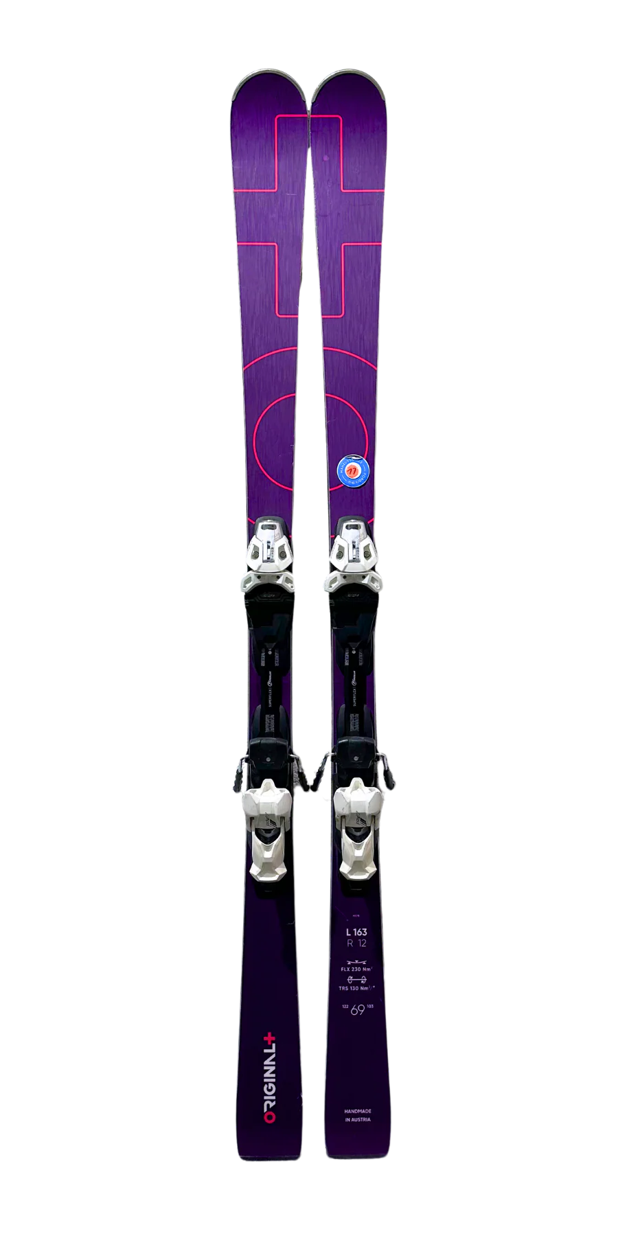 ORIGINAL+ MOD. 6X REFURBED 163 MEDIUM + TYROLIA SUPERFLEX & PRW 12