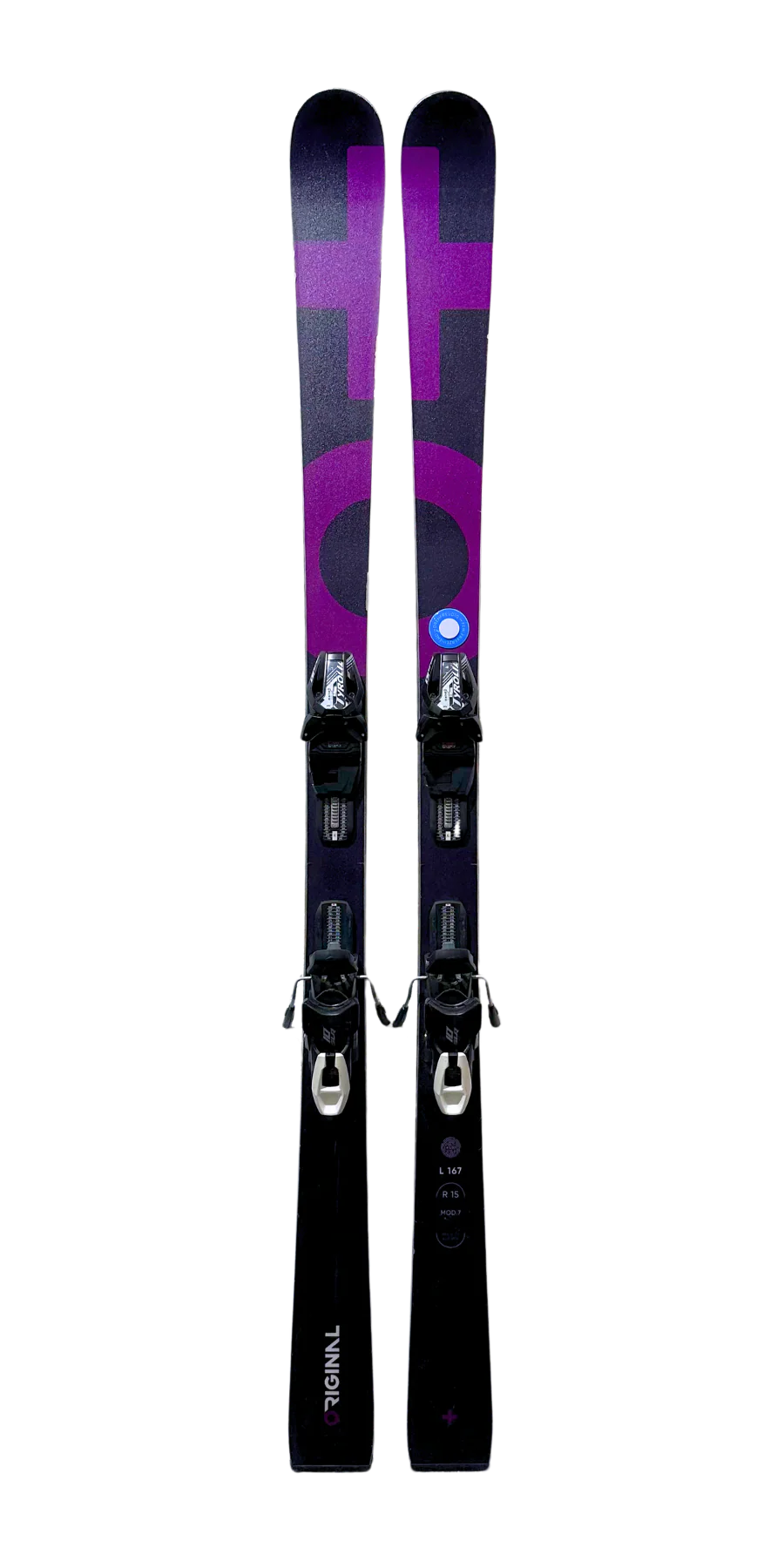ORIGINAL+ MOD. 7 REFURBED 167 MEDIUM + TYROLIA TWIN PLATE & SLR 10