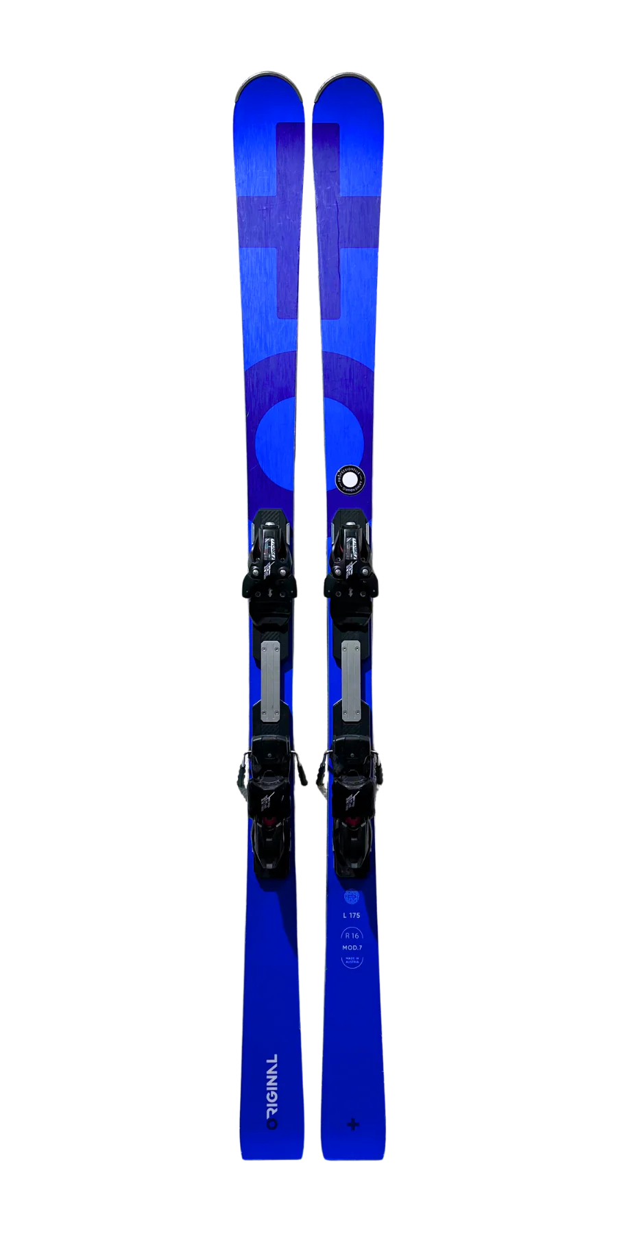 ORIGINAL+ MOD. 7 REFURBED 175 STIFF + TYROLIA RACE PLATE EVO 14 & RACE ST 14